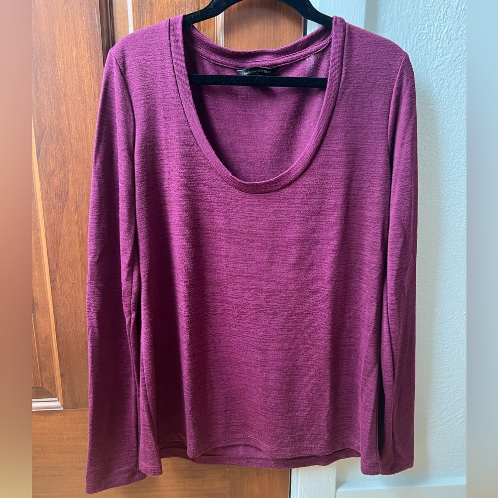 Banana Republic Luxespun Scoop-neck Shirt